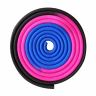 Скакалка для художественной гимнастики утяжеленная трехцветная INDIGO