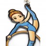 Брелок гимнастка Verba Sport