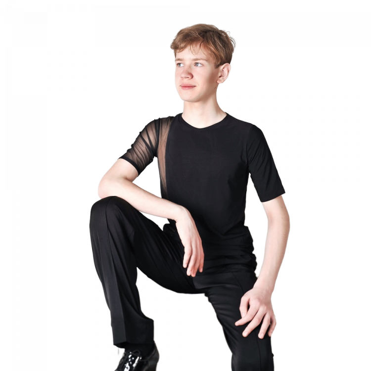 Футболка с рукавом из сетки TOP Dance