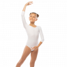 Купальник гимнастический, рукав 3/4 (полиамид) ДГ210 Korri