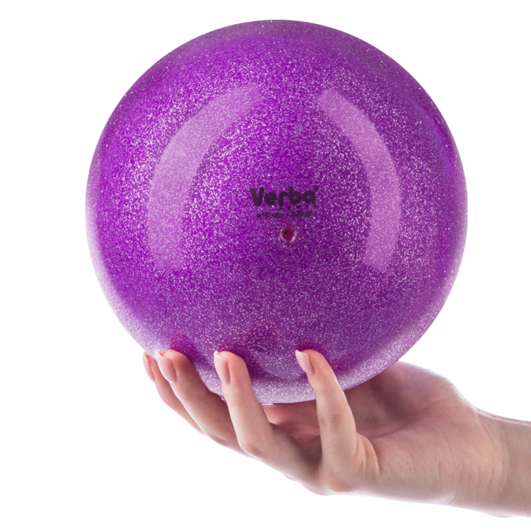 Мяч с блестками Verba Sport