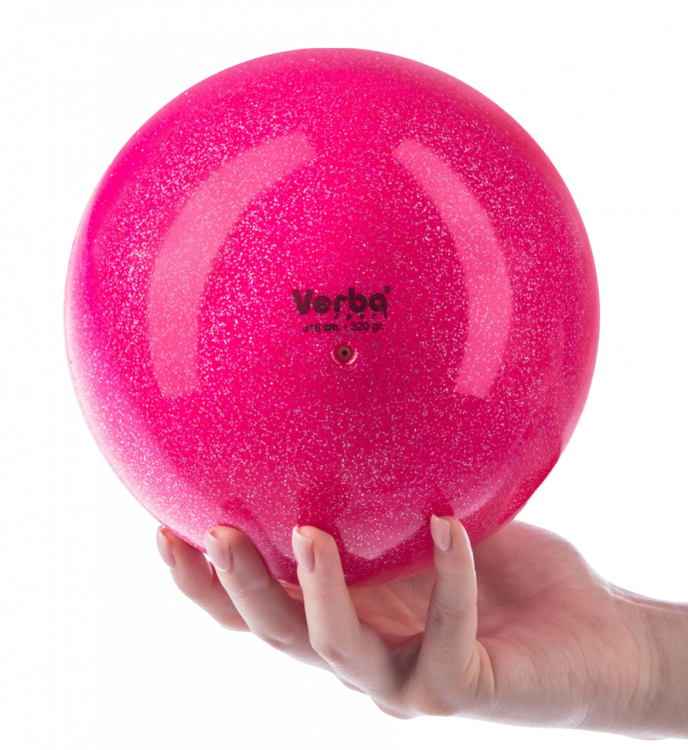 Мяч с блестками Verba Sport