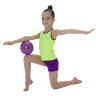 Мяч с блестками Verba Sport