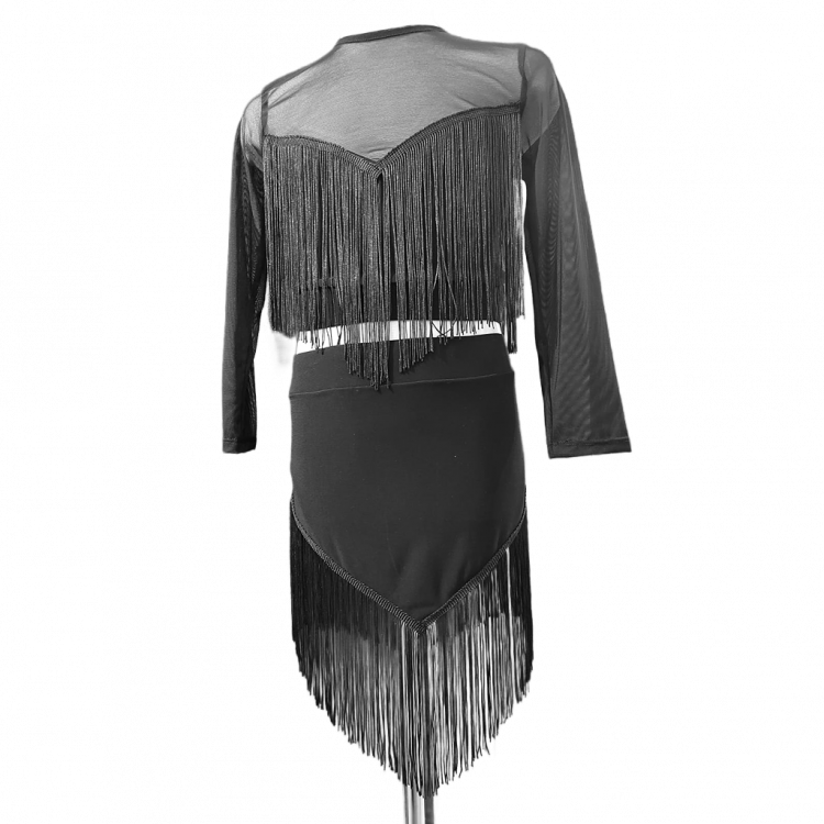 Юбка мини с бахромой и трусами Бритни FASHDAN