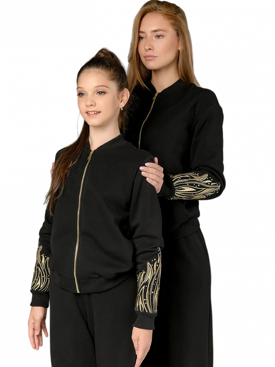 Костюм FIRE GOLD DIAMATTI (бомбер+джоггеры)