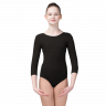 Купальник гимнастический, рукав 3/4 (хлопок) Г23-301 Korri