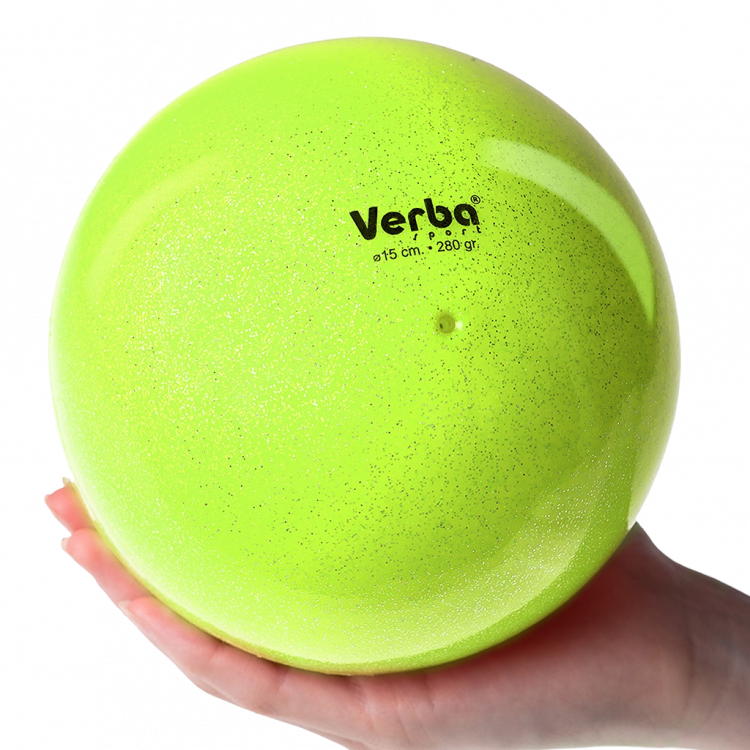 Мяч с блестками Verba Sport