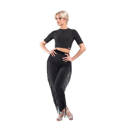 Брюки для танцев с бахромой TOP Dance