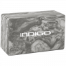 Блок для йоги мраморный INDIGO