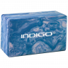 Блок для йоги мраморный INDIGO