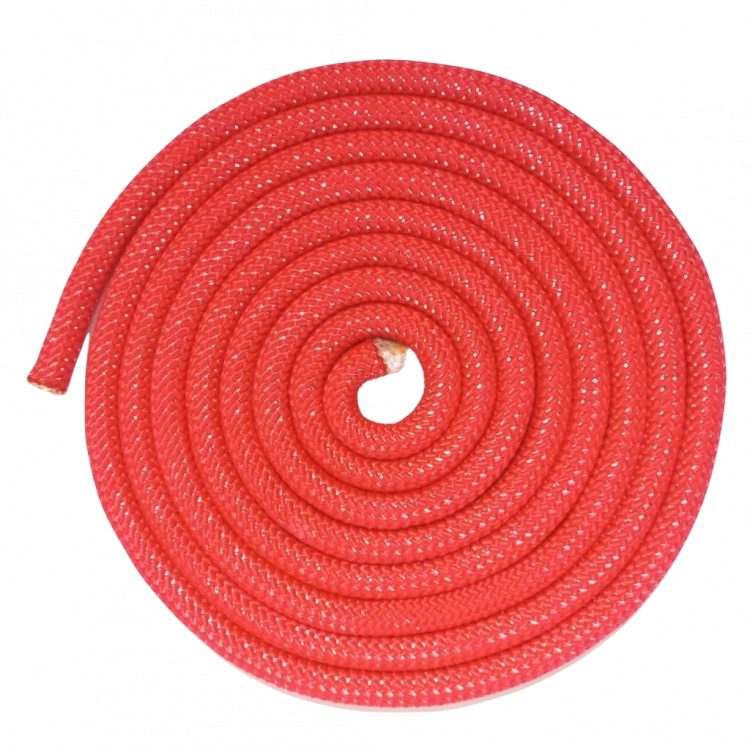 Скакалка Дебют с люрексом гимнастическая Record