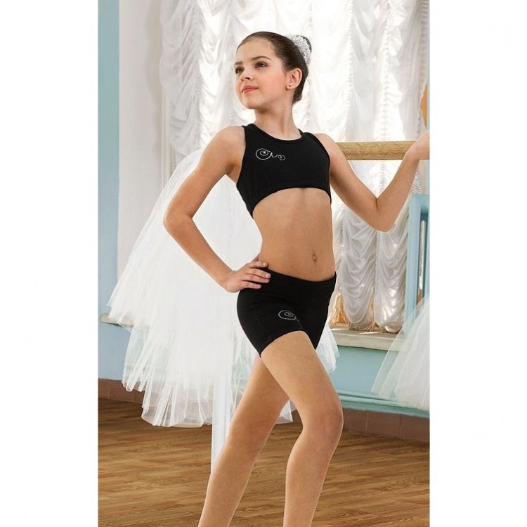 Гимнастический купальник Arina Ballerina SGK 201006 черный