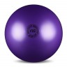 Мяч для художественной гимнастики металлик INDIGO FIG