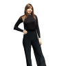 Брюки с бархатным поясом St FASHDAN Брюки с бархатным поясом St FASHDAN