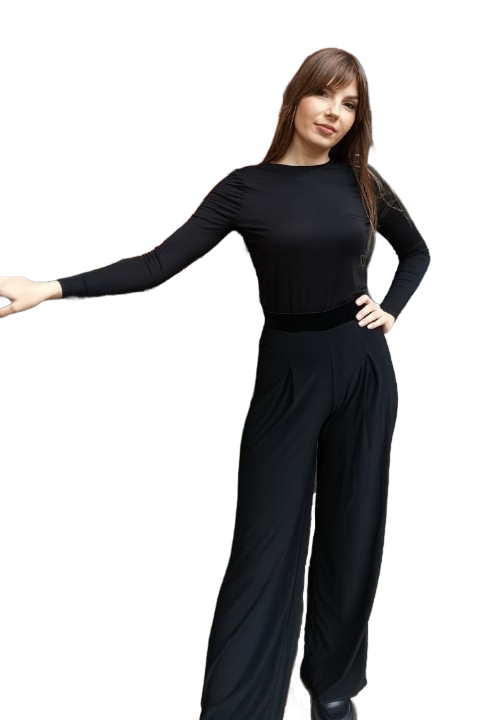 Брюки с бархатным поясом St FASHDAN