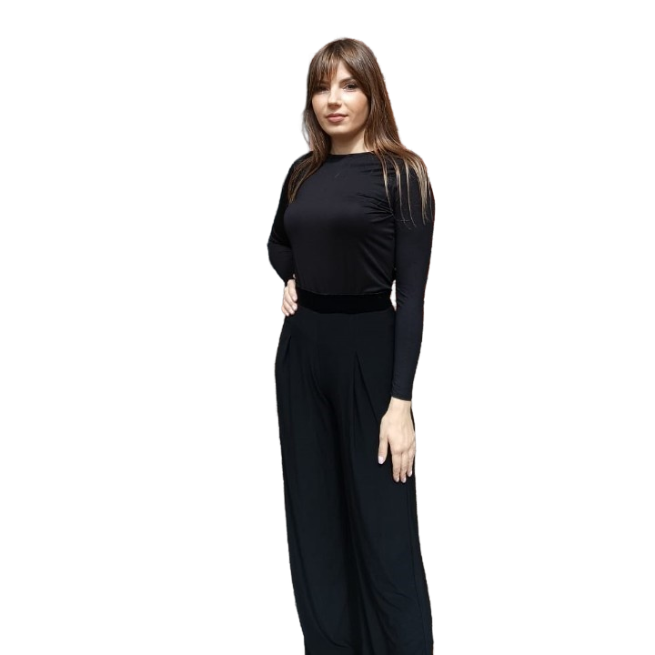 Брюки с бархатным поясом St FASHDAN