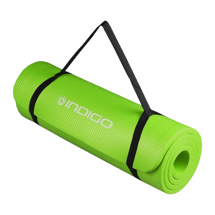 Коврик для йоги и фитнеса NBR INDIGO