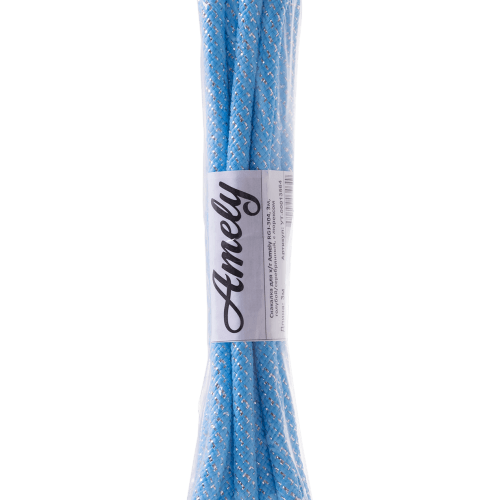 Скакалка для художественной гимнастики с люрексом Amely 