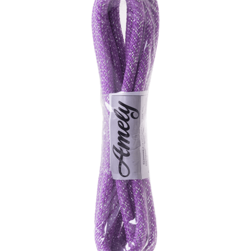 Скакалка для художественной гимнастики с люрексом Amely 